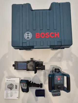 Laser Rotativo Bosch GRL 300 HVG comTripé e regua