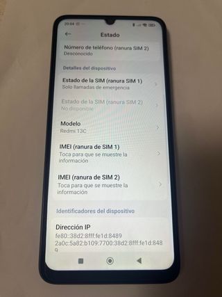 Xiaomi Redmi 13C 128GB Negro