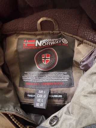 Chaqueta Geographical Norway Verde