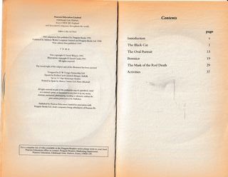 The Black Cat and Other Stories (Penguin Reader...