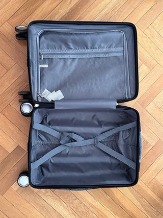 Maleta de cabina gris 32x44 cm