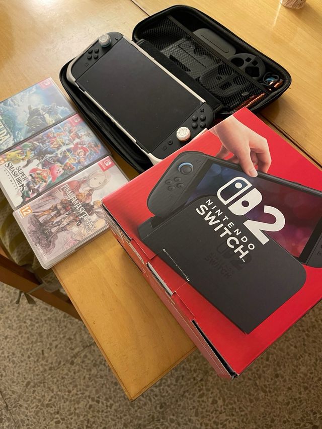 Nintendo Switch 2 con Accesorios y 3 Juegos