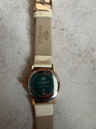 Reloj Marea Beige y Dorado