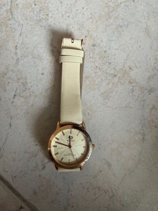 Reloj Marea Beige y Dorado