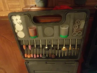 Mini taladradora Parkside PMGS 12 B2 + Accesorios