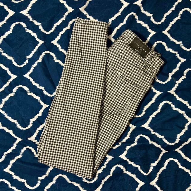 Pantalones vichy cuadros stradivarius perfectos