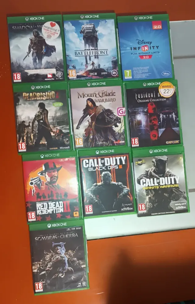 Xbox One S 1TB + 9 juegos