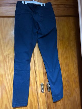 Pantalón largo azul