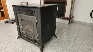 Estufa de leña chimenea