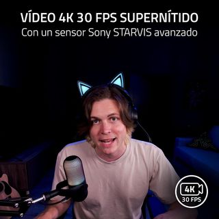 Webcam Razer Kiyo V2 4K IA HDR Gran Angular NUEVA