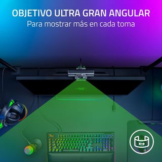 Webcam Razer Kiyo V2 4K IA HDR Gran Angular NUEVA