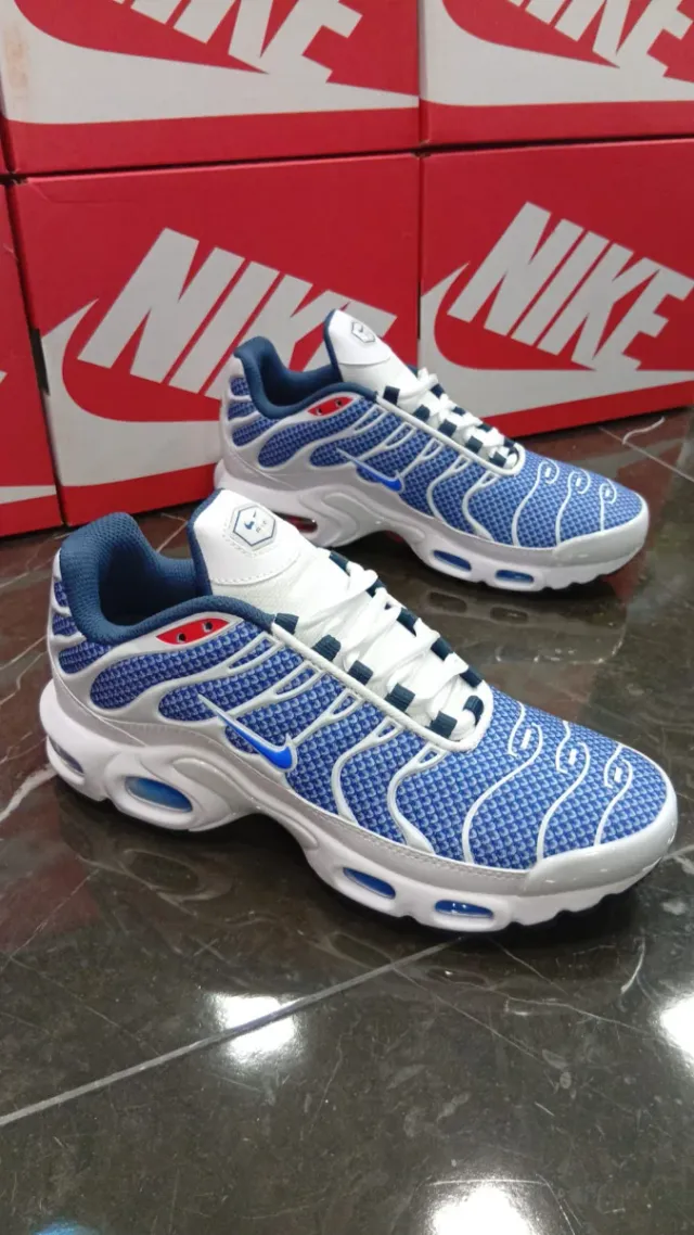 Zapatillas Nike TN Air Max Plus Negras y Verdes