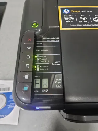 Impresora HP Deskjet F4100 casi nueva