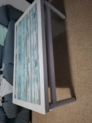 Mesa de centro madera estilo rústico