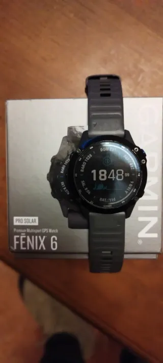 Garmin Fenix 6 Pro Solar + HRM Pro Plus