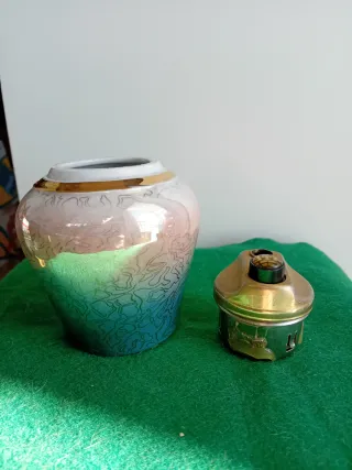 Accendino da tavolo in ceramica