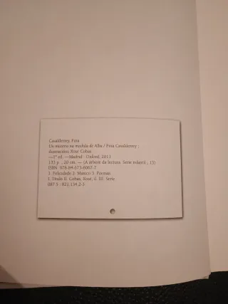 Un misterio na mochila de Alba