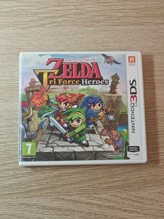 Zelda Tri Force Heroes 3DS edición española