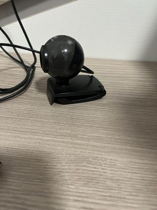 Webcam Logitech USB con pinza