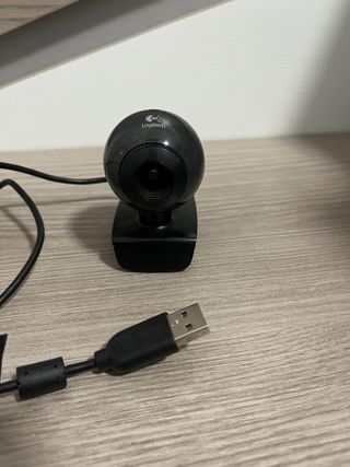 Webcam Logitech USB con pinza