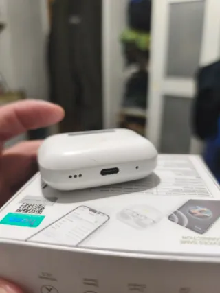 Agricolaris Bluetooth Auriculares Blancos y caja