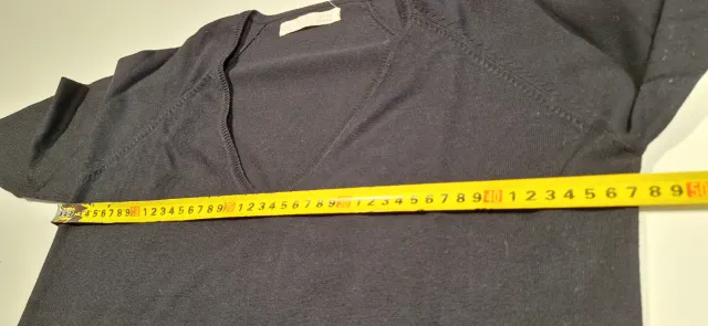 2 Jerséis Pico La Redoute Negro y Azul