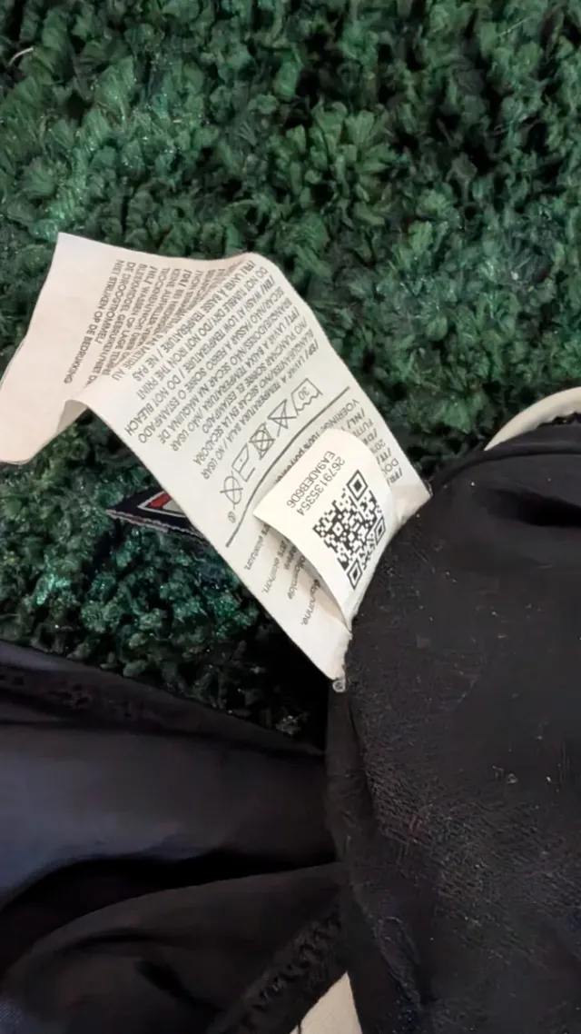 Fato de banho Fila preto e branco