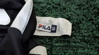 Fato de banho Fila preto e branco