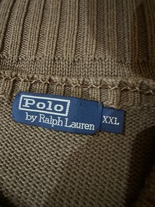 Jersey Ralph Lauren Marrón Bordado