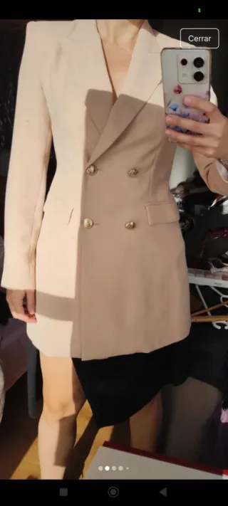 Blazer americana nude, un uso