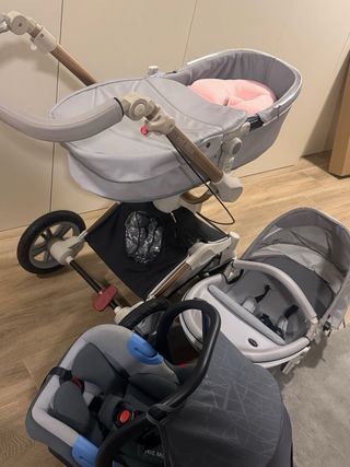 Carrito de bebé 3 piezas Hot Mom