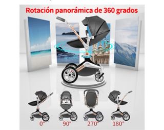 Carrito de bebé 3 piezas Hot Mom