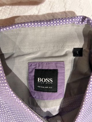 Camisa Hugo Boss Talla L Regular Fit
