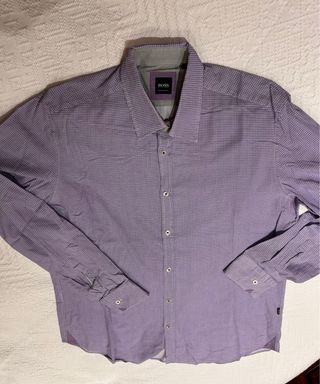 Camisa Hugo Boss Talla L Regular Fit