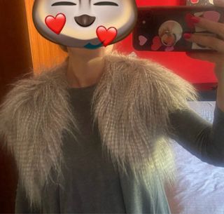 Chaleco pelo Talla S