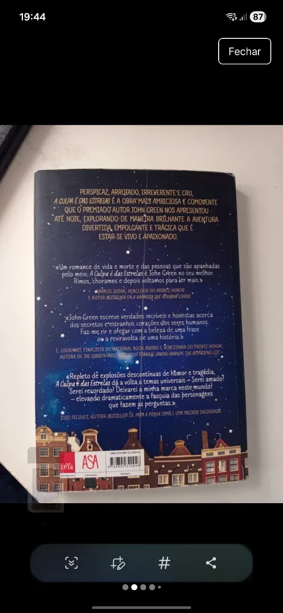 A Culpa é das Estrelas (Portuguese Edition)
