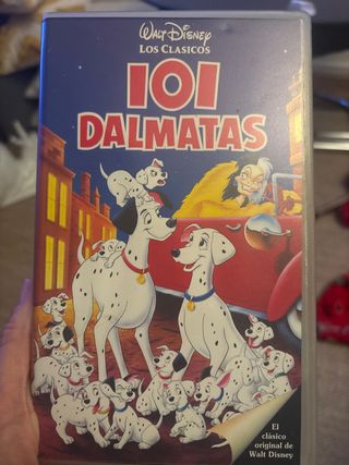 Película VHS 101 Dálmatas (Clásicos Disney)
