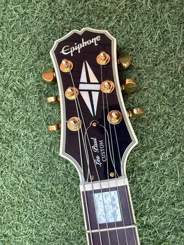 Epiphone Les Paul Custom Korea 2004 Negra