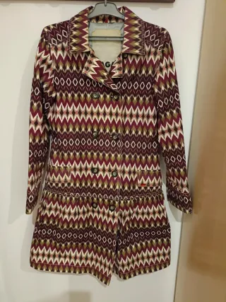 Gabardina Laga Talla M Estampada