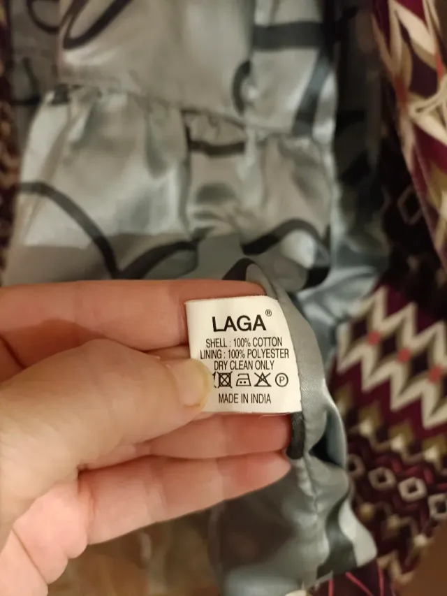 Gabardina Laga Talla M Estampada