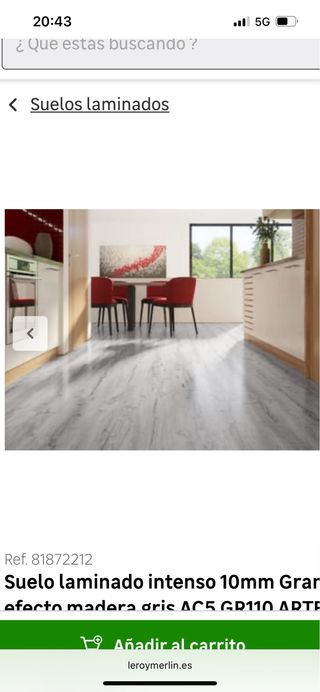 Suelo laminado 10mm Granada