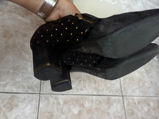 Scarpe Confort scamosciate marrone 39