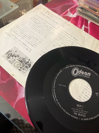 Vinilo The Beatles Help! I’m Down Japón