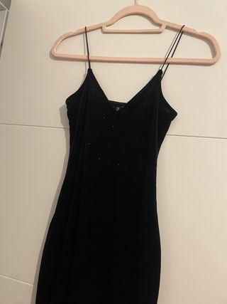 Vestido fiesta H&M negro