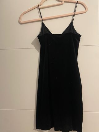 Vestido fiesta H&M negro