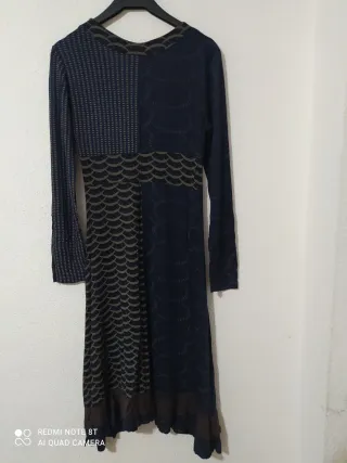 Vestido estampado mujer