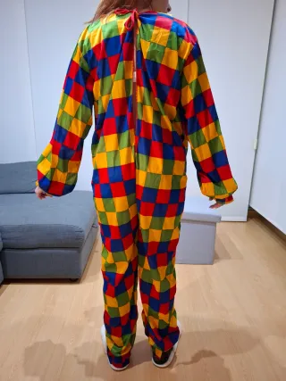 Disfraz Payaso Multicolor Talla Única