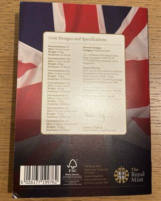 Set Oficial Monedas 2009 RU Shield Royal Arms