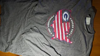 Maglia NFL Green Bay manica lunga grigia