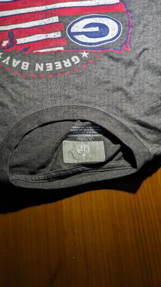 Maglia NFL Green Bay manica lunga grigia